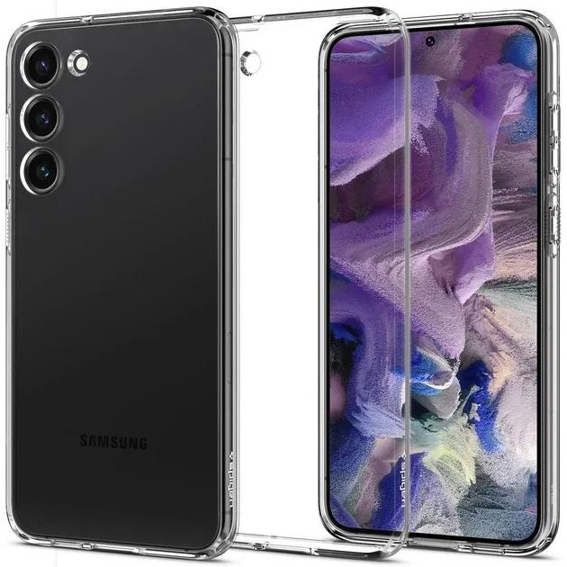 Spigen Samsung Galaxy S23+ Crystal Flex, Crystal Clear (ACS05692) - зображення 1