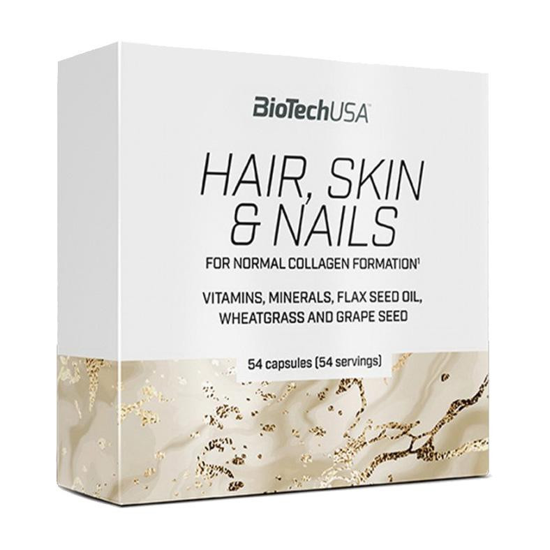 BiotechUSA Hair, Skin & Nails 54 капсул - зображення 1