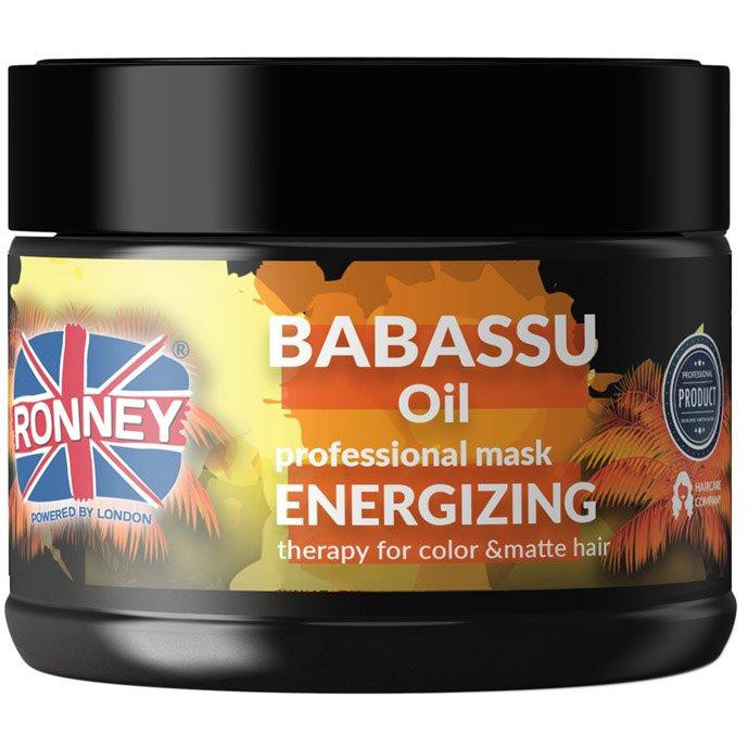 Ronney Маска  Babassu Oil для фарбованого волосся з олією Бабасу 300 мл (5060589155671) - зображення 1