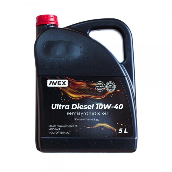 AVEX ULTRA DIESEL 10W-40 5л - зображення 1