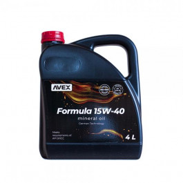   AVEX FORMULA 15W-40 4л