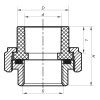 KOER Сгон-американка ВР 25x3/4F PPR  K0130.PRO (KP0165) - зображення 2