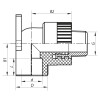 KOER Угол установочный НР 25x3/4M PPR  K0126.PRO (KP0151) - зображення 2