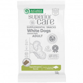   Nature's Protection White Dogs Hypoallergenic & Dental Care 150 г (KIKNPSC47202)