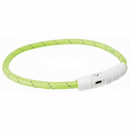Trixie Safer Life USB Ошейник зеленый, 35 см 12700