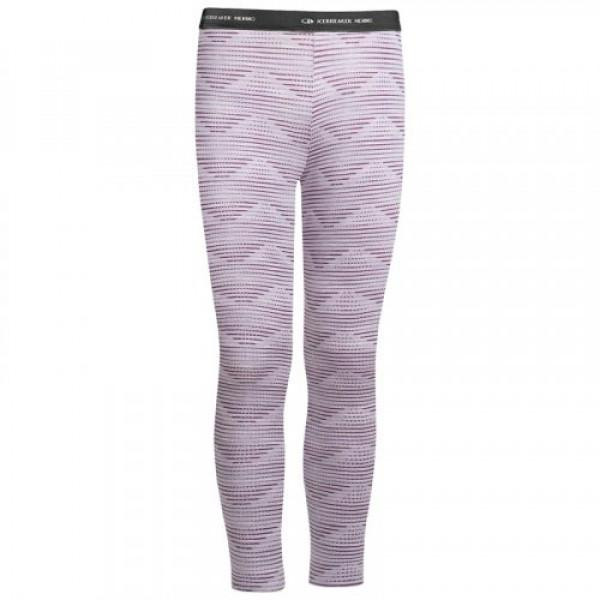 Icebreaker Термоштани  Oasis Crewe Liggings 4 Pink (1052-103 883 501 04) - зображення 1