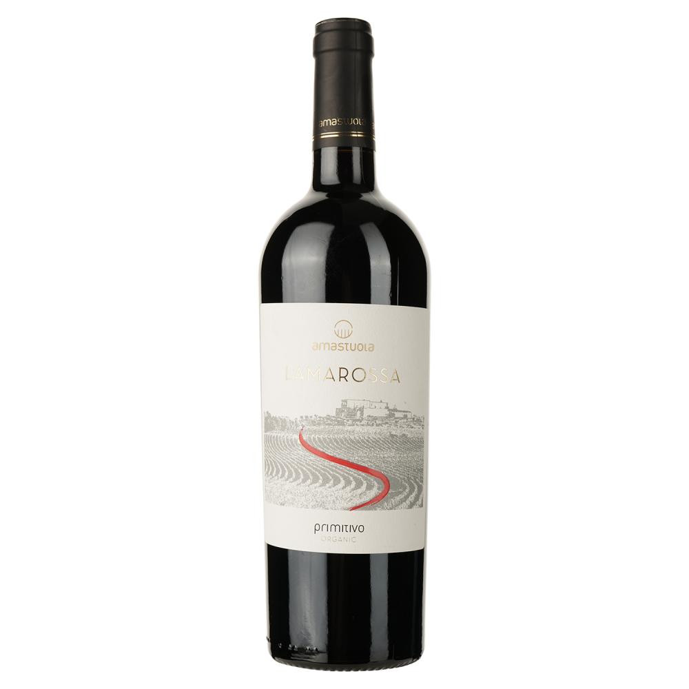 Amastuola Вино  Lamarossa Primitivo 2017, 0,75 л (8055960171019) - зображення 1