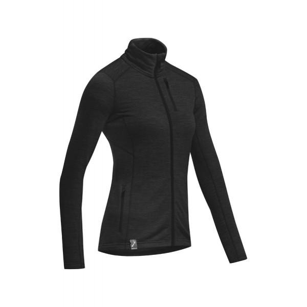 Icebreaker Кофта  Cascade LS Zip Black S (1052-101 472 001 S) - зображення 1