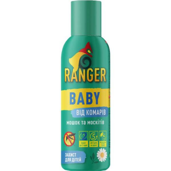 Ranger Аерозоль репелентний  Baby 150 мл (4820268100306) - зображення 1