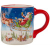 Lefard Чашка для чая New Year Funny Santa 600 мл. 948-008 - зображення 1