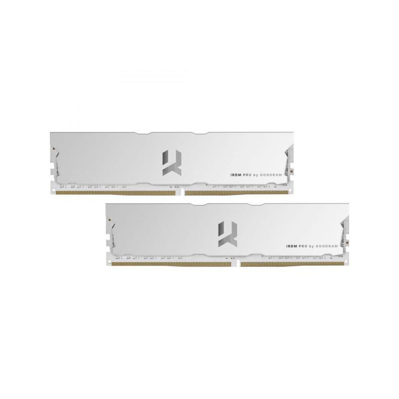 GOODRAM 16 GB (2x8GB) DDR4 4000 MHz IRDM PRO White (IRP-W4000D4V64L18S/16GDC) - зображення 1