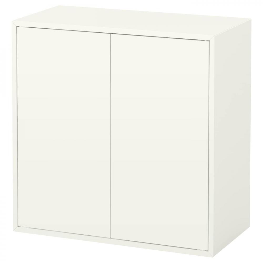 IKEA EKET Шафа навісна біла 70х35х70 см (894.352.21) - зображення 1