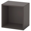 IKEA EKET Шафа навісна темно-сіра 35х25х35 см (392.858.27) - зображення 1