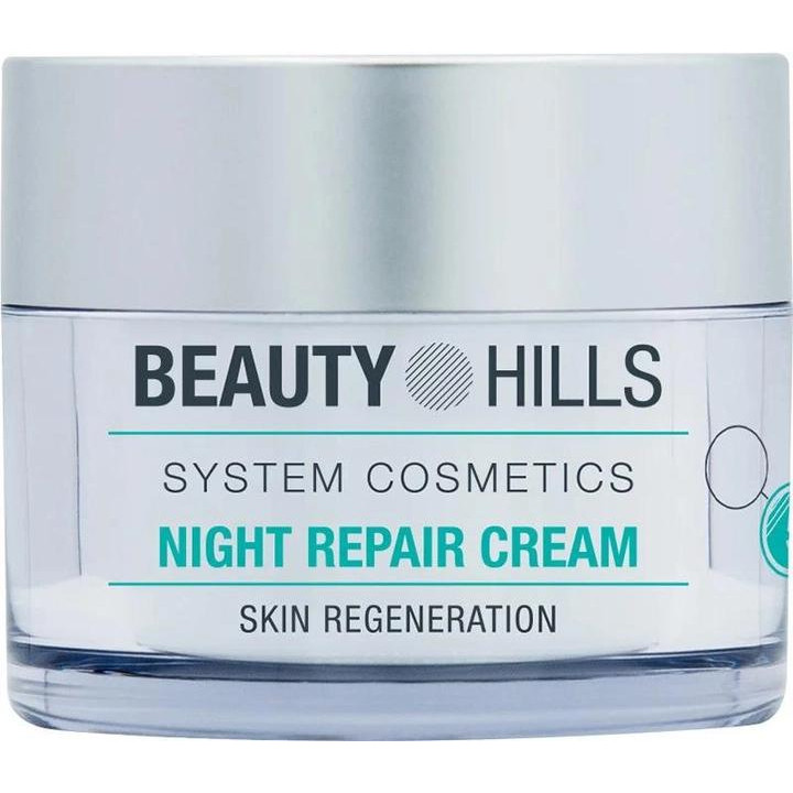 Beauty Hills Крем відновлювальний нічний для чутливої шкіри  Night Repair Cream 50 мл (4260288551267) - зображення 1