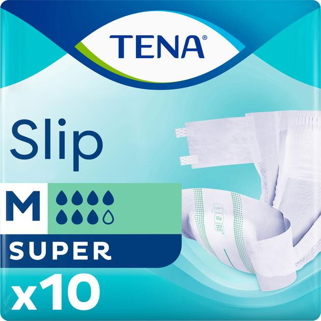 Tena Підгузки Slip Super Medium 10 шт - зображення 1