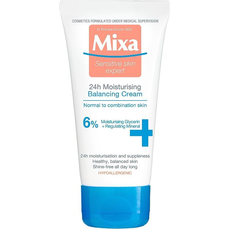 MIXA Крем  увлажняющий для чувствительной и комбинированной кожи 50мл (3600550932799) - зображення 1