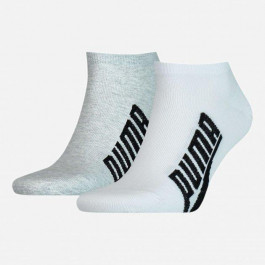   PUMA Набір шкарпеток  Unisex BWT Lifestyle Sneaker Socks 2 pack 90794902 43/46 2 пари White/Grey/Black (8