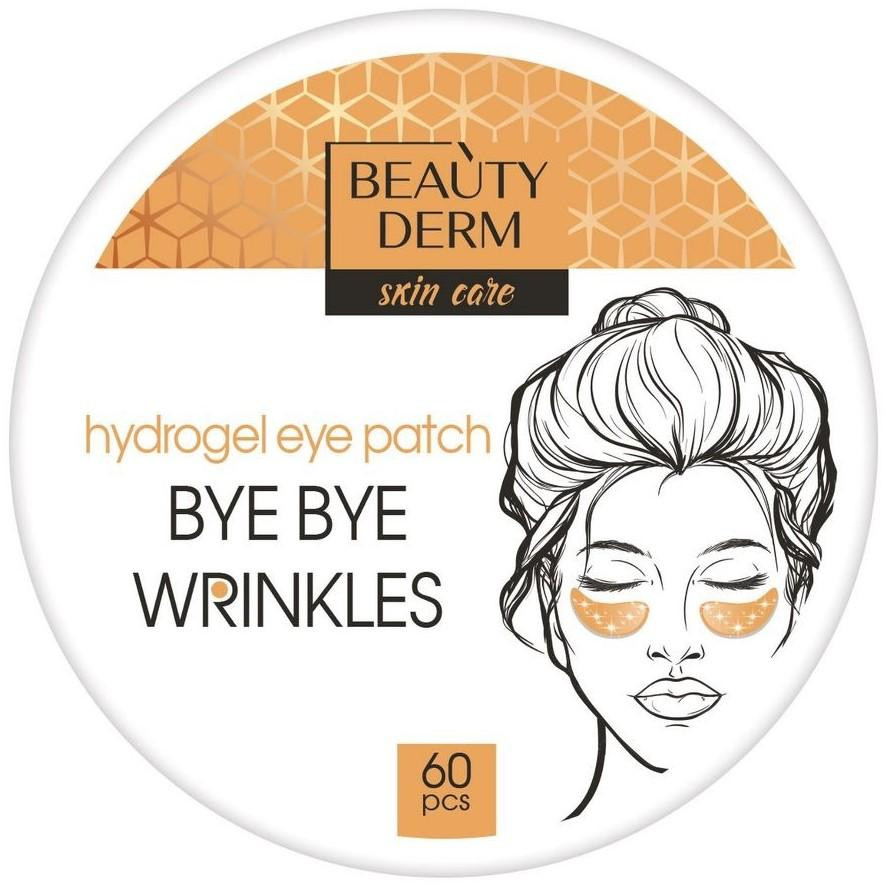 Beauty Derm Золоті гідрогелеві патчі для очей  Bye Bye Wrinkles 60 шт (4820185225083) - зображення 1