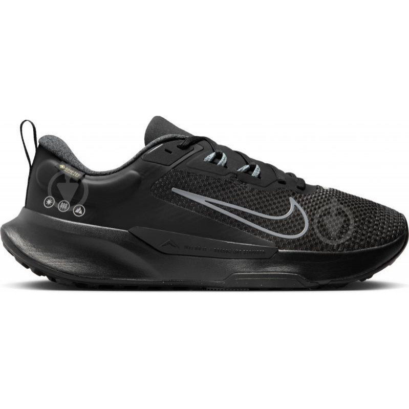 Nike Чоловічі кросівки для бігу з Gore-Tex  Juniper Trail 2 Gtx FB2067-001 45.5 (11.5US) 29.5 см Чорні (1 - зображення 1