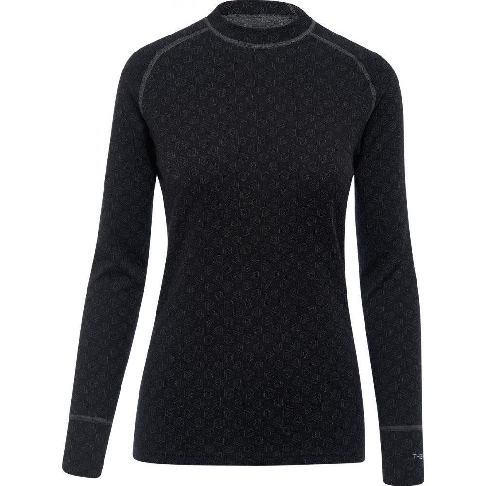 Thermowave Жіноча термокофта  Merino Xtreme LS Black (1772.04.01) M - зображення 1