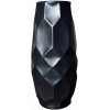Nana Ceramics Ваза керамічна  Едем 32 см муар чорний (2252422764017) - зображення 1