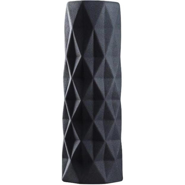 Nana Ceramics Ваза керамічна  Полі 40 см муар чорний (2252405605016) - зображення 1