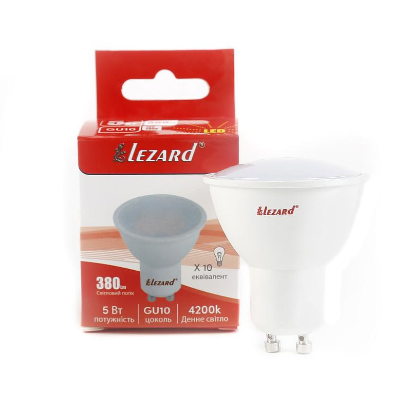Lezard LED MR16 GU10 5W 4200K 220V (442-GU10-05) - зображення 1
