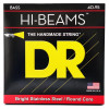 DR Струны для бас-гитары  LLR-40 Hi-Beam Stainless Steel 4 String Light Bass Strings 40/95 - зображення 1