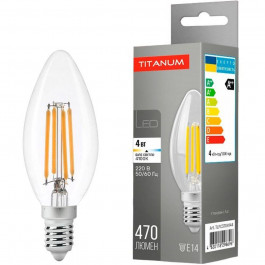 TITANUM LED Filament C37 4W E14 4100K (TLFC3704144)