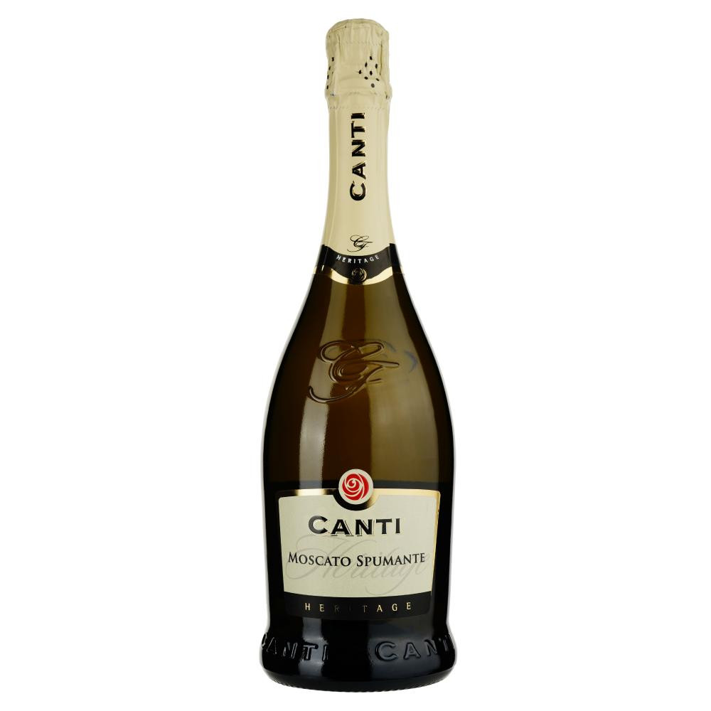 Canti Вино игристое Moscato Spumante белое сладкое 0.75 л 7.5% (8005415049561) - зображення 1