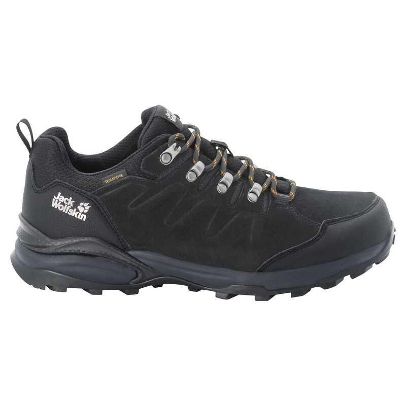 Jack Wolfskin Чоловічі кросівки з мембраною  Refugio Texapore Low M 4049851-6357 44.5 (10UK) 27.6 см Темно-сірі (4 - зображення 1