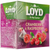 Loyd Чай фруктовий  Cranberry&Raspberry Журавлина та малина, в пірамідках, 40 г (5900396022943) - зображення 3