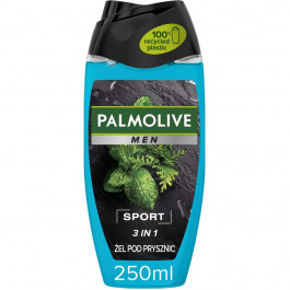   PALMOLIVE MEN Спорт Відновлюючий чоловічий гель для душу 3 в 1 для тіла, обличчя та волосся, 250 мл (869349503