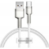 Baseus Cafule Metal Data Cable USB to Type-C 66W 1m White (CAKF000102) - зображення 1