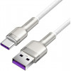 Baseus Cafule Metal Data Cable USB to Type-C 66W 1m White (CAKF000102) - зображення 4