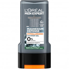   L'Oreal Paris Гель для душаL&#39;Oreal Paris Men Expert Захист Магнію 300 мл (3600524030117)