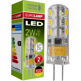 EUROLAMP LED G4 силикон 2W 4000K 220V (LED-G4-0240(220))
