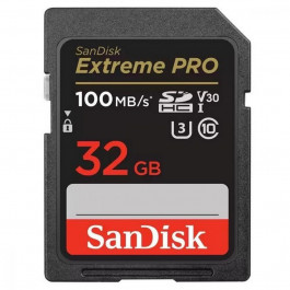 SanDisk 32 GB SDHC UHS-I U3 V30 Extreme PRO ( SDSDXXO-032G-GN4IN)