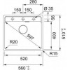 Franke Maris MRG 610-52 TL 114.0668.817 - зображення 2