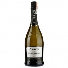   Canti Вино игристое Pinot Grigio Brut Blanc Белое брют 0.75 л 11% (8005415045235)