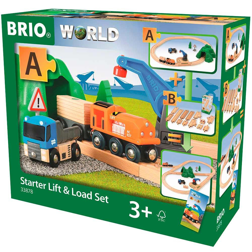 Brio Погрузо-разгрузочный железнодорожный набор, World, AB (33878) - зображення 1
