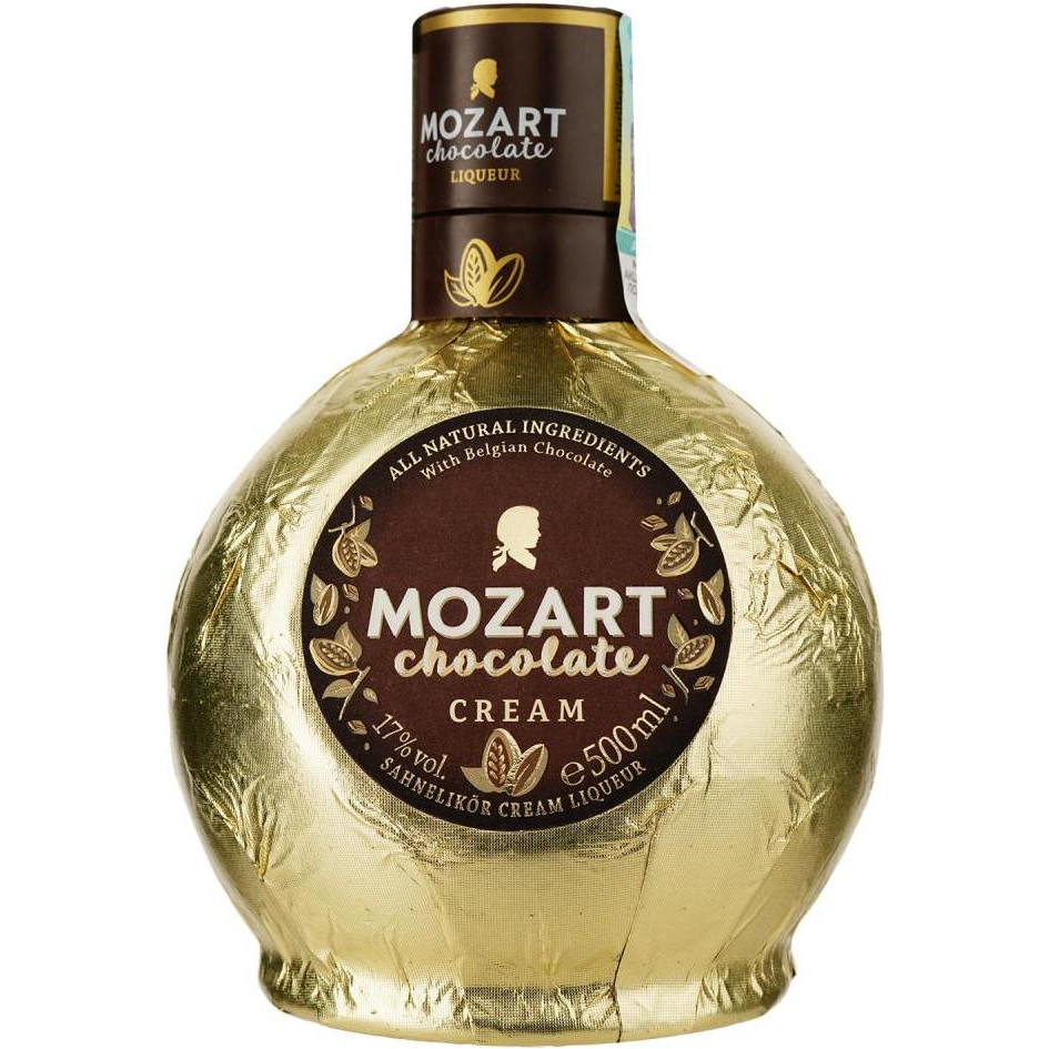 Mozart Ликер  Chocolate Cream 0.5 л 17% (9013100062053) - зображення 1