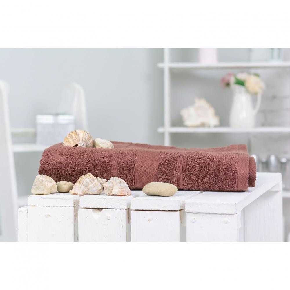 MirSon Банное полотенце  №5001 SoftNess Brown 70x140 см (2200003182156) - зображення 1