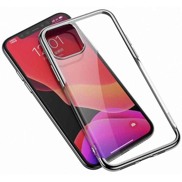 Baseus Shining Case for iPhone 11 Pro Silver (ARAPIPH58S-MD0S) - зображення 1