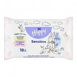   Bella baby Happy Вологі серветки  Sensetive & Aloe Vera, 10 шт.