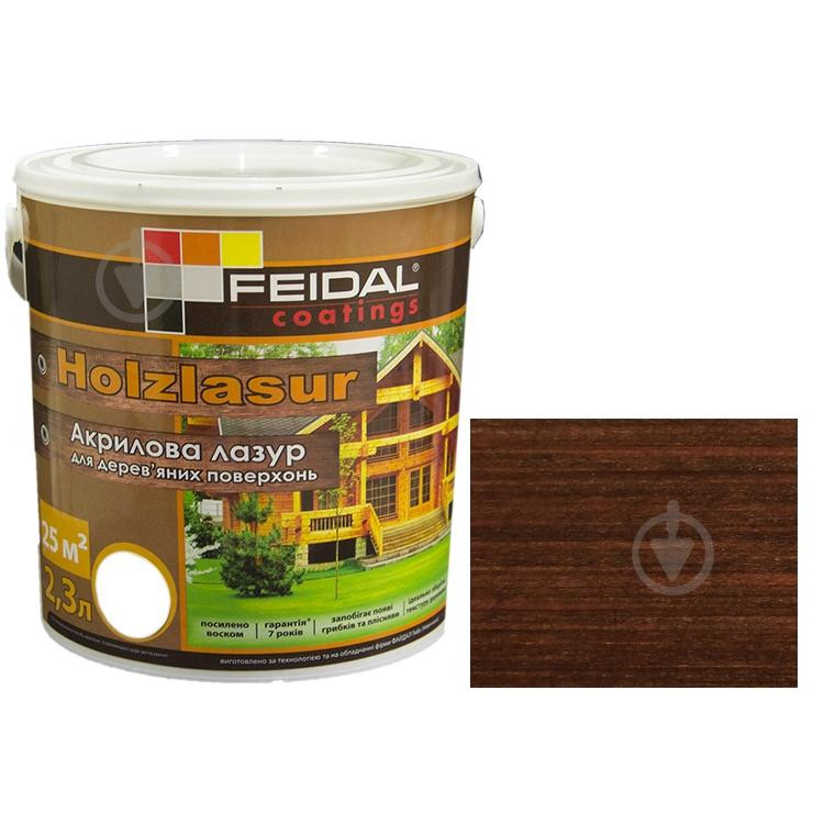 Feidal Holzlasur палисандр 2,3 л - зображення 1