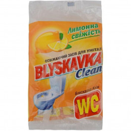   Blyskavka Освіжаючий засіб для унітазу  Clean Лимонна свіжість (4820055140997)