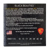 DR Струны для электрогитары  BKE7-10 Black Beauties Medium K3 Coated Electric Guitar 7 Strings 10/56 - зображення 2