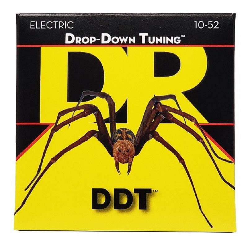 DR DDT-10/52 Drop-Down Tuning Nickel Plated Big Heavy Electric Strings 10/52 - зображення 1