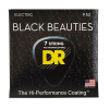 DR BKE7-9 Black Beauties Light K3 Coated Electric Guitar 7 Strings 9/52 - зображення 1